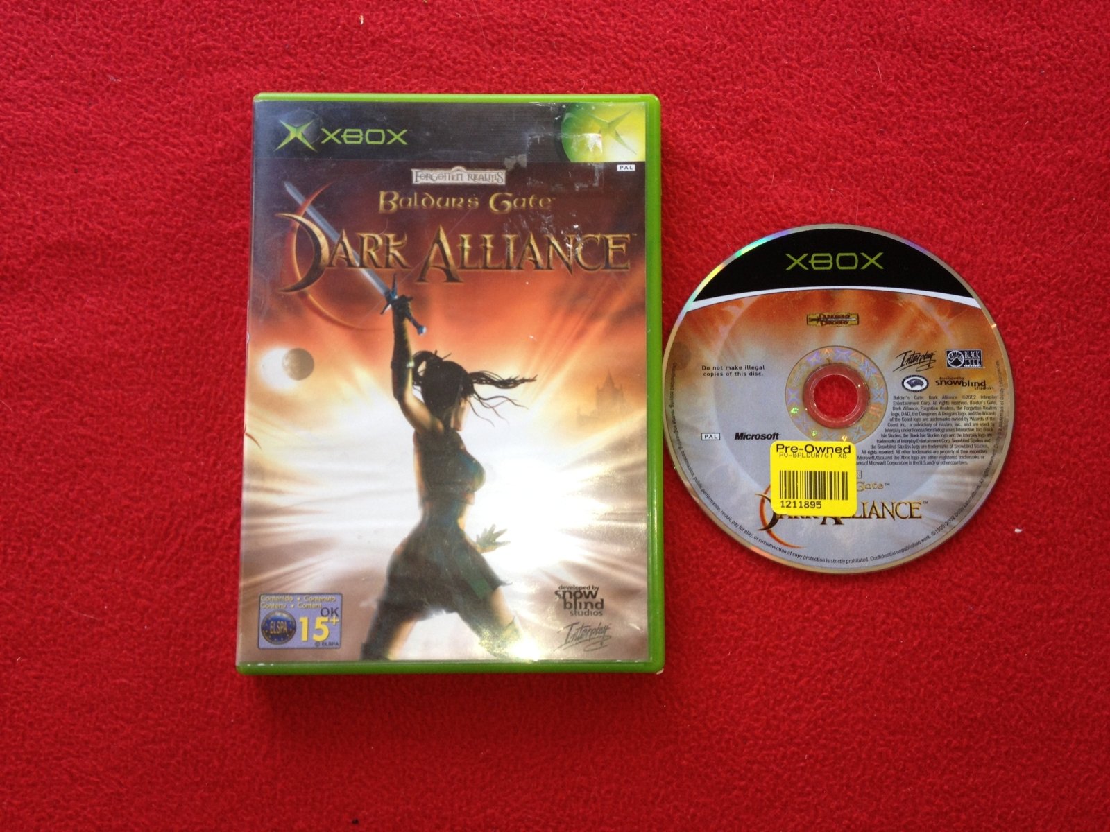 Baldur's Gate: Dark Alliance - XBOX Game - Xbox, Games, Role playing - Level Up Gaming NZ