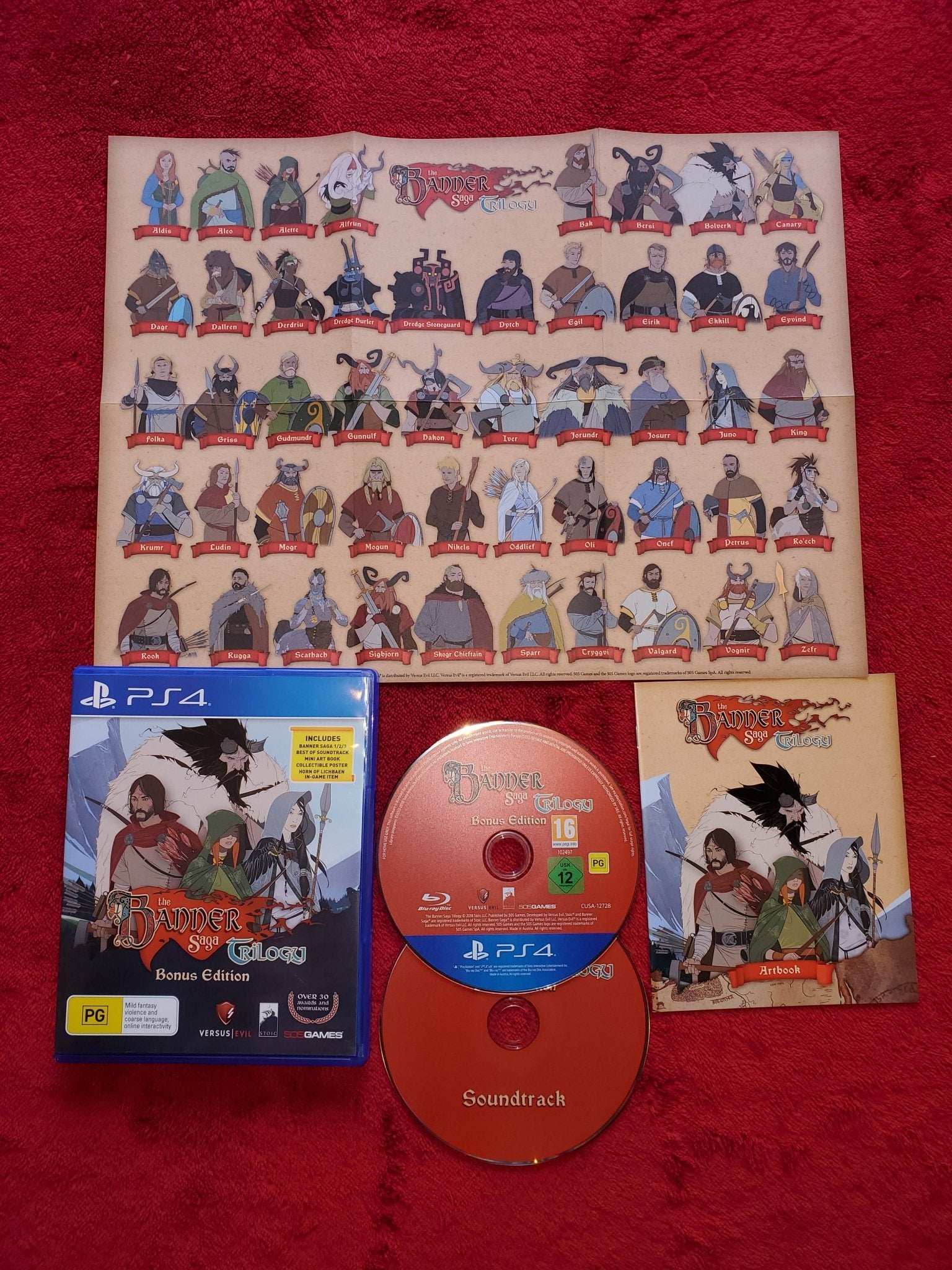The Banner Saga Trilogy: Bonus Edition - PS4 Game - PlayStation 4, Games - Level Up Gaming NZ