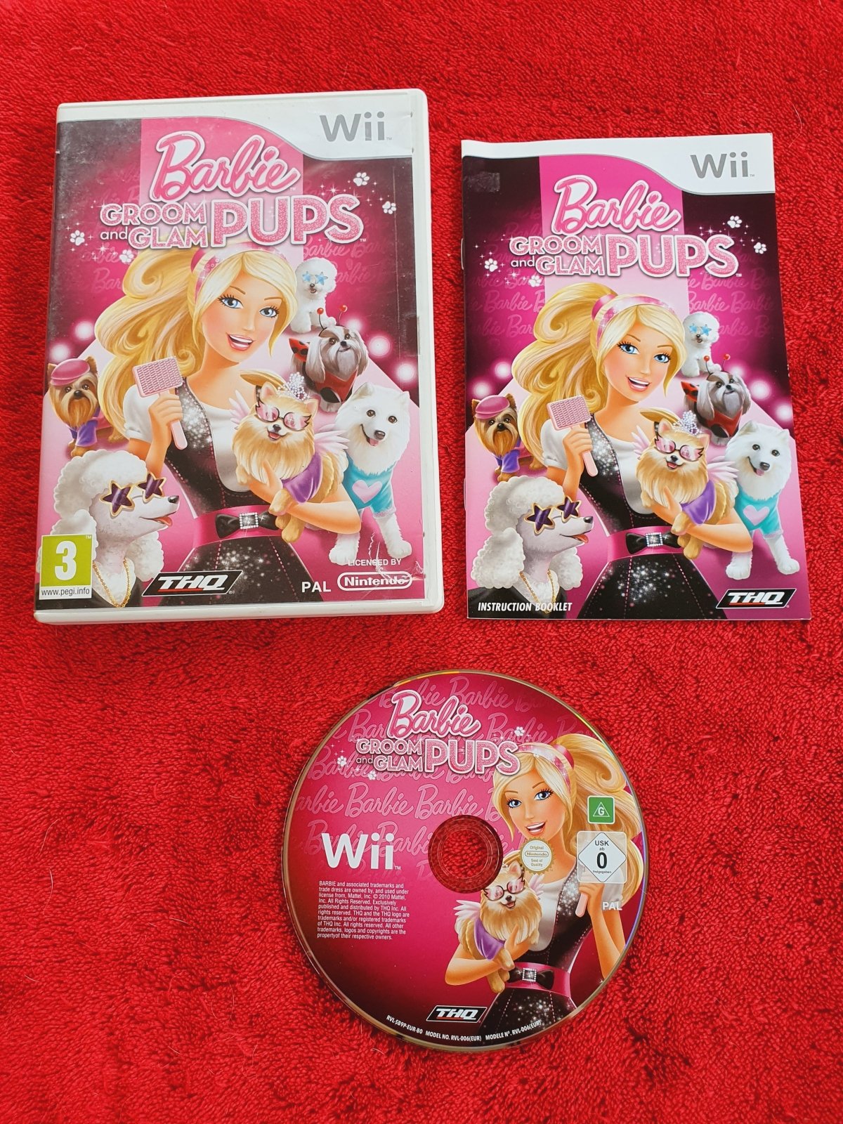Barbie Groom and Glam Pups - Wii Game - Wii Games - Level Up Gaming NZ