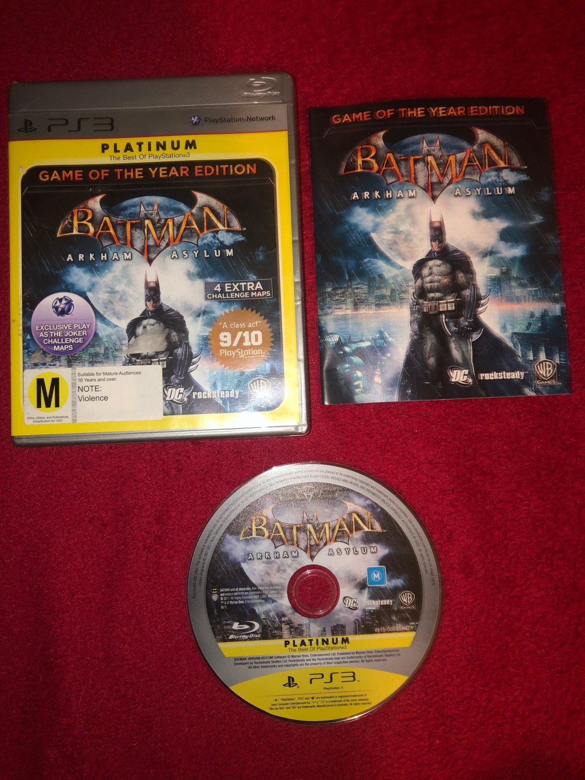 Batman Arkham Asylum: Game of the Year! - PS3 Game - PlayStation 3, Games, Action and adventure - Level Up Gaming NZ