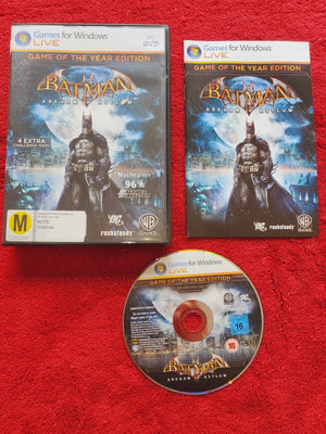 Batman Arkham Asylum: Game Of The Year Edition - 9/10! PC Game