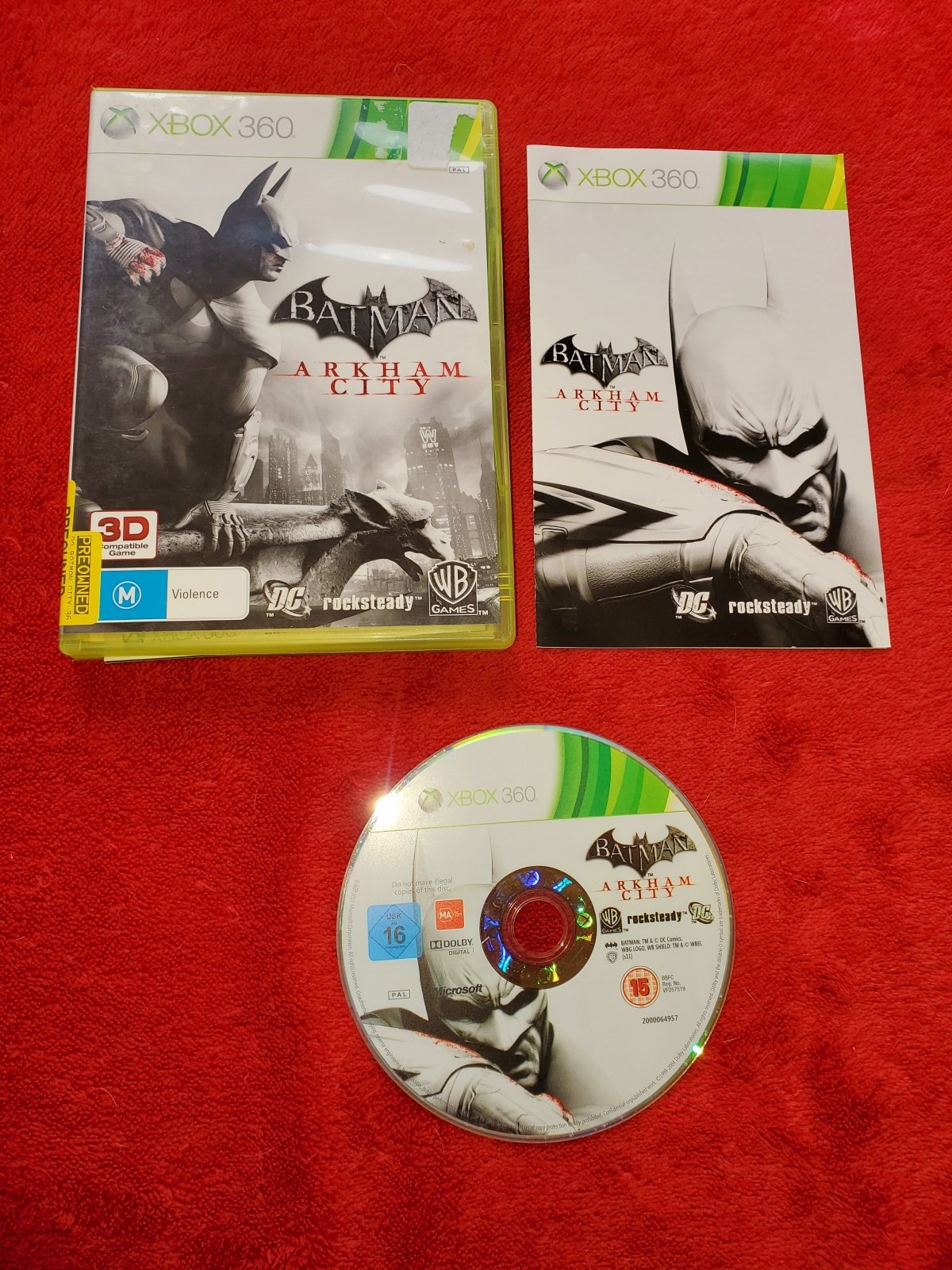 Batman: Arkham City - 9/10! XBOX360 Game - Xbox 360, Games, Action and adventure - Level Up Gaming NZ