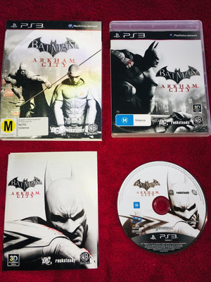 Batman: Arkham City with HOLOGRAPHIC cover - 9/10! PS3 Game
