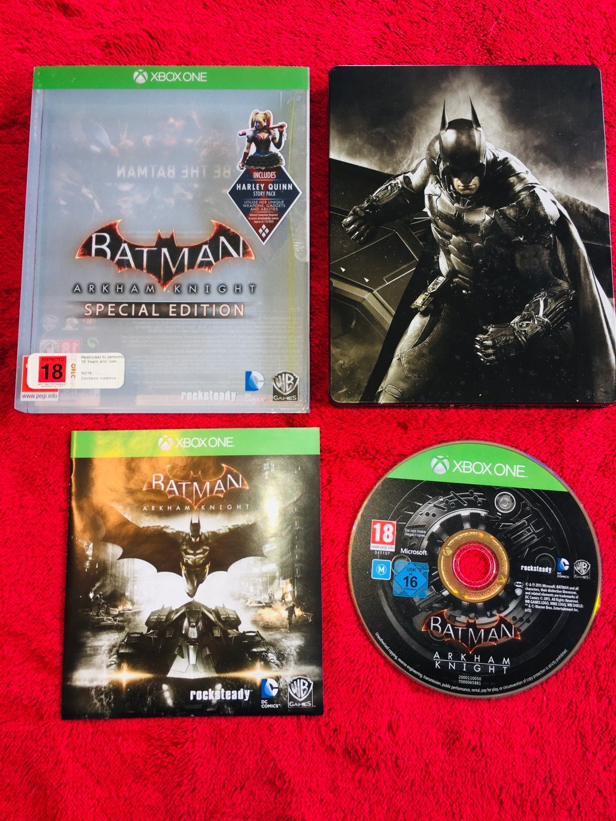 Batman: Arkham Knight Special Steelbook Edition - 9.2/10! Xbox One Game - Xbox One, Games - Level Up Gaming NZ