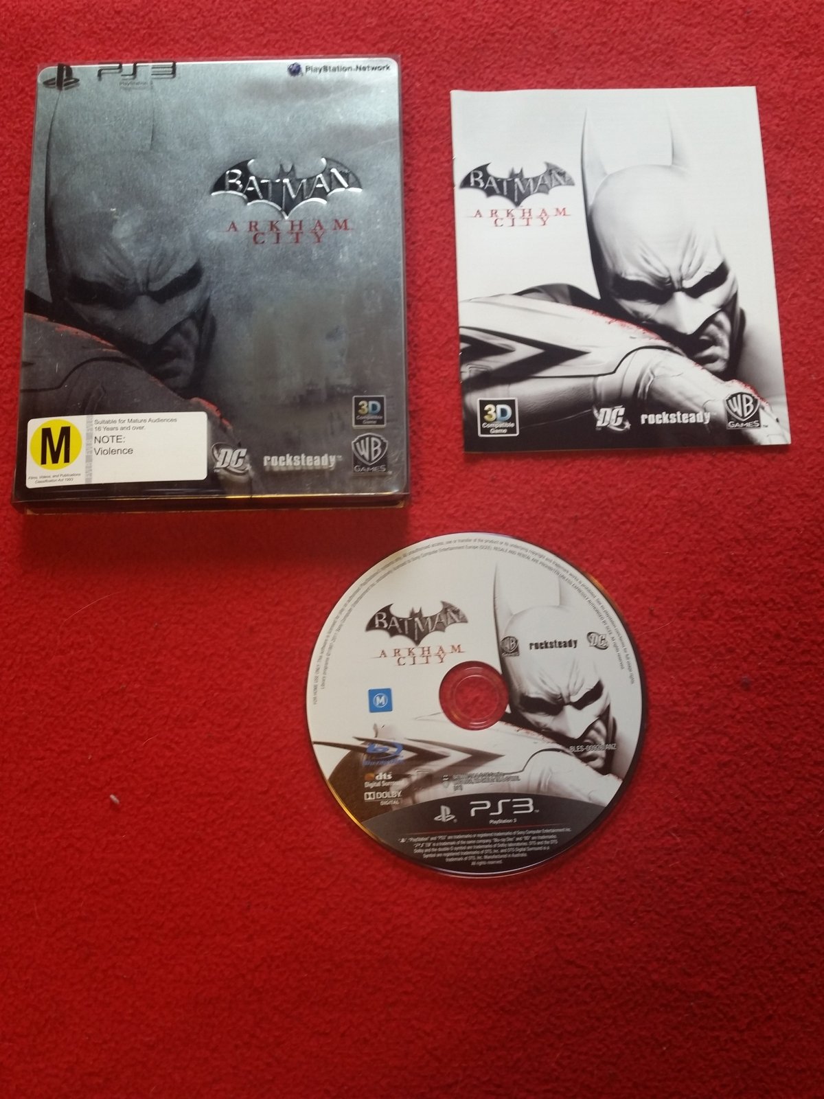 Batman: Arkham City - METAL CASE - PlayStation 3, Games, Action and adventure - Level Up Gaming NZ