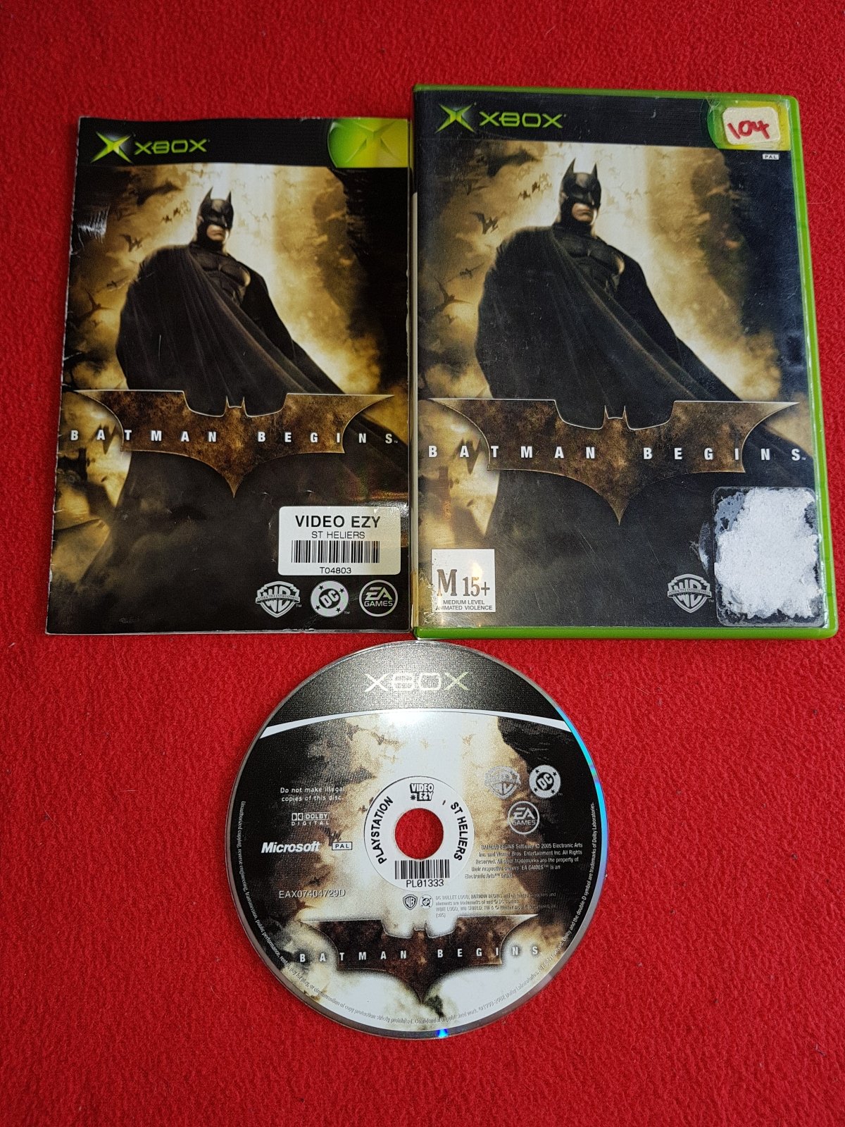 Batman Begins - XBOX Game - Xbox, Games, Action and adventure - Level Up Gaming NZ