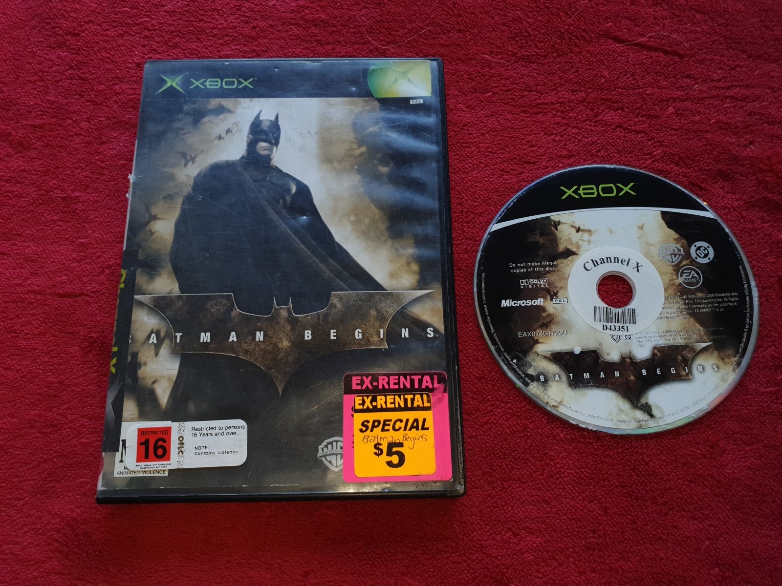 Batman Begins - XBOX Game - Xbox, Games, Action and adventure - Level Up Gaming NZ