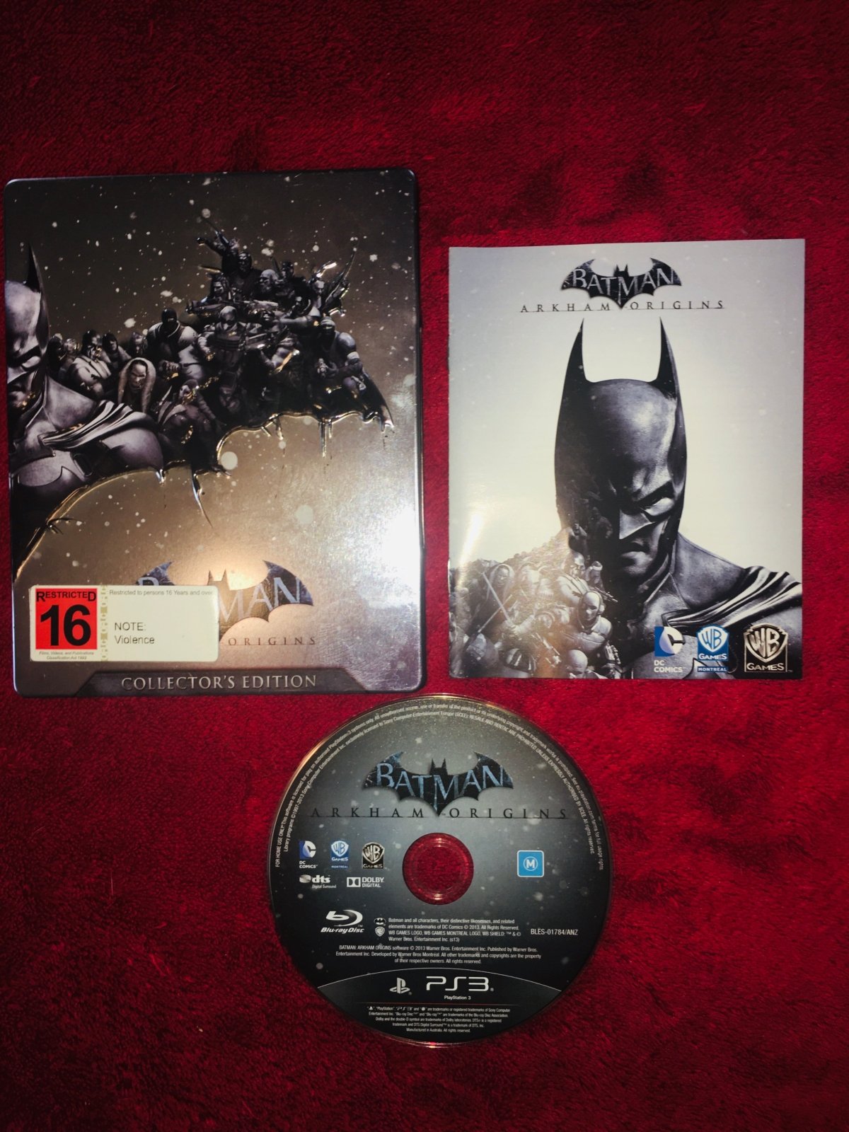 Batman Arkham Origins: Steelbook Collector's Edition - PS3 Game - PlayStation 3, Games, Action and adventure - Level Up Gaming NZ