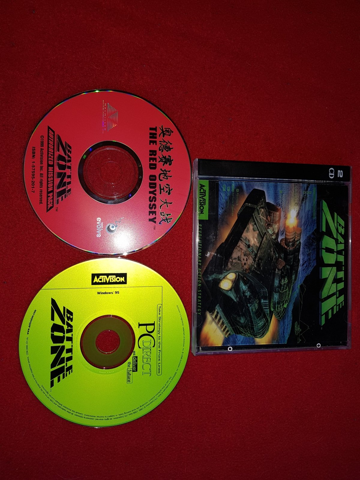 Battle Zone AND The Red Odyssey Expansion - '98 Classic PC Game - PC games, Strategy and puzzle - Level Up Gaming NZ