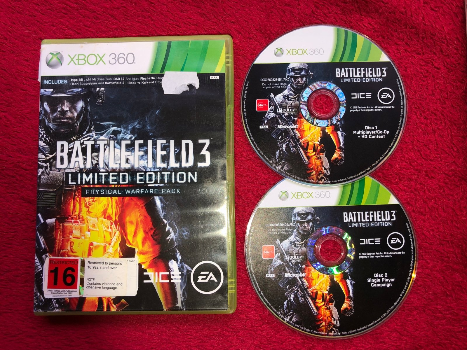 Battlefield 3: Limited Edition Physical Warfare Pack - XBOX360 Game - Xbox 360, Games, Shooter - Level Up Gaming NZ