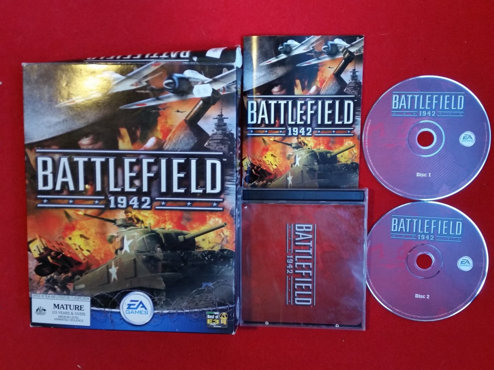 Battlefield 1942 - 9.3/10 RARE + BOXED PC Game - PC games, Shooter - Level Up Gaming NZ