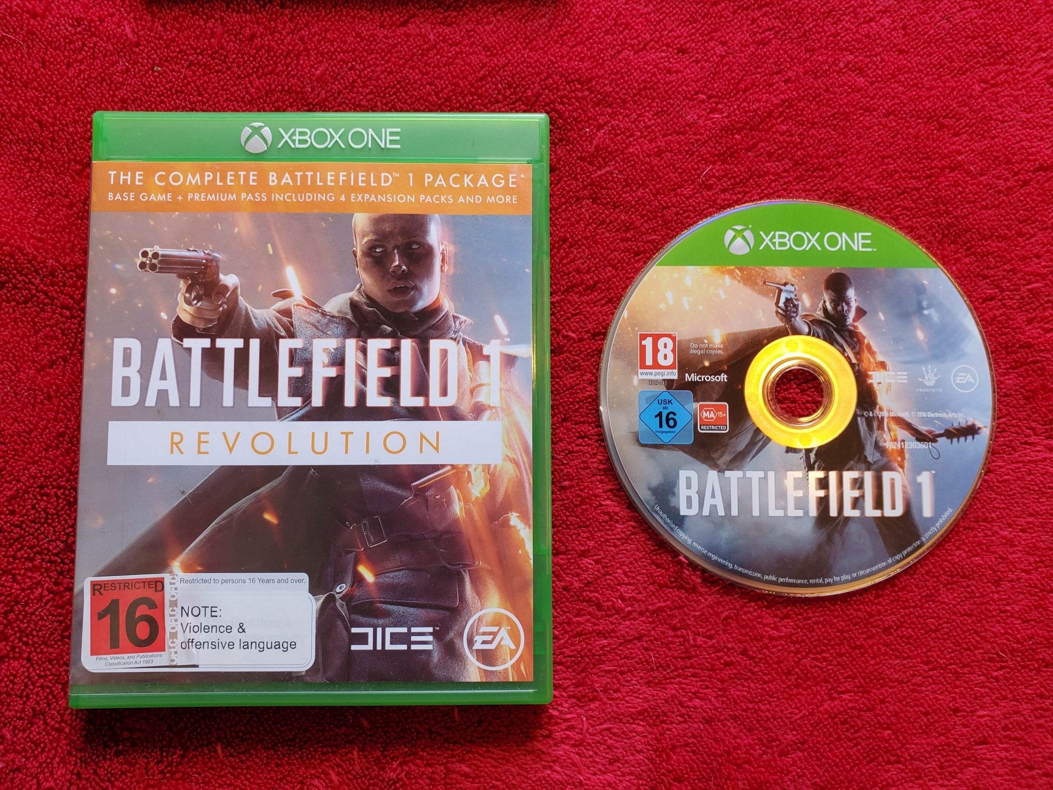 Battlefield 1 Revolution - 9/10! Xbox One Game - Xbox One - Xbox One, Games - Level Up Gaming NZ
