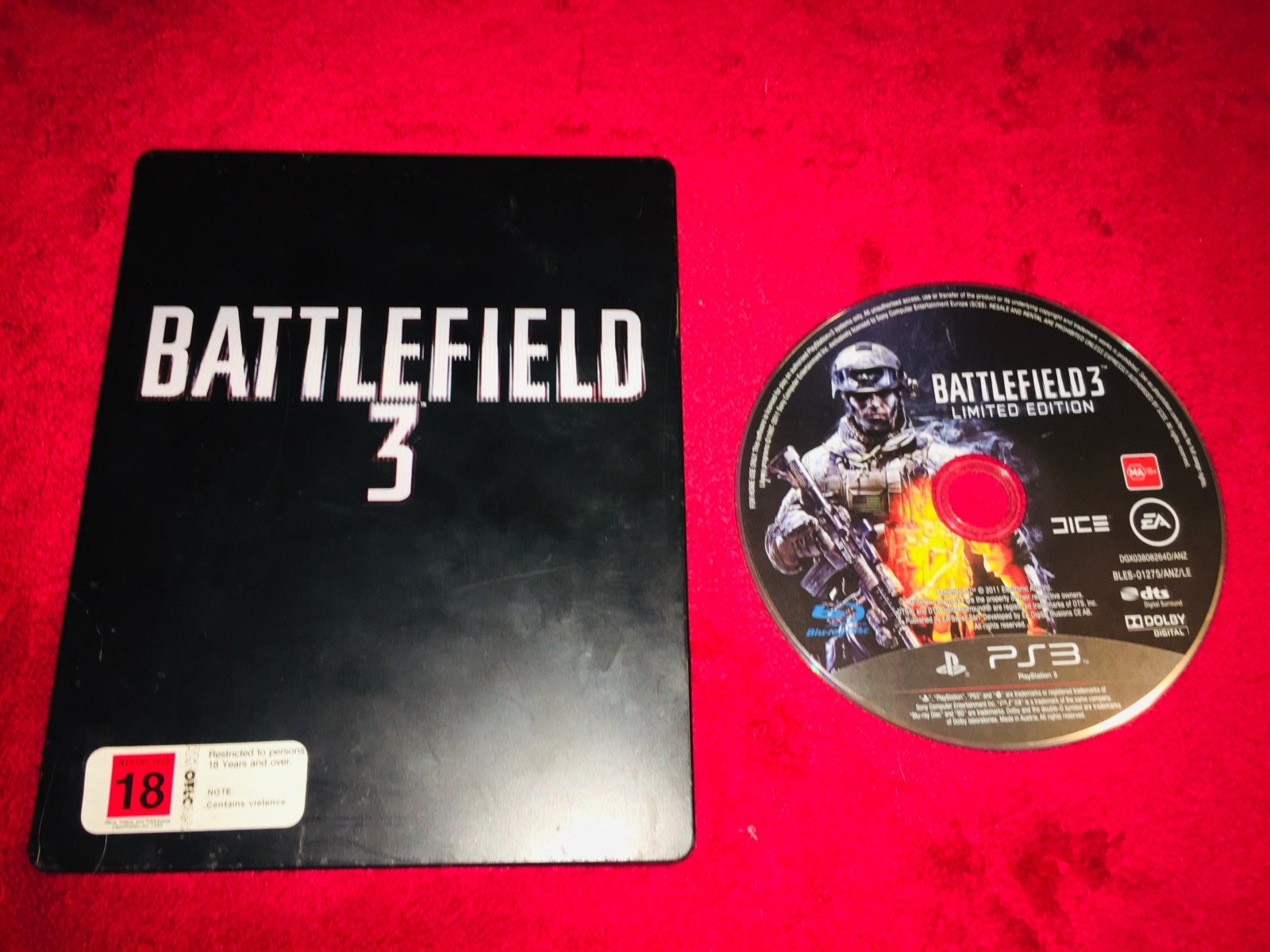 Battlefield 3 - Steelbook PS3 Game - PlayStation 3, Games, Shooter - Level Up Gaming NZ