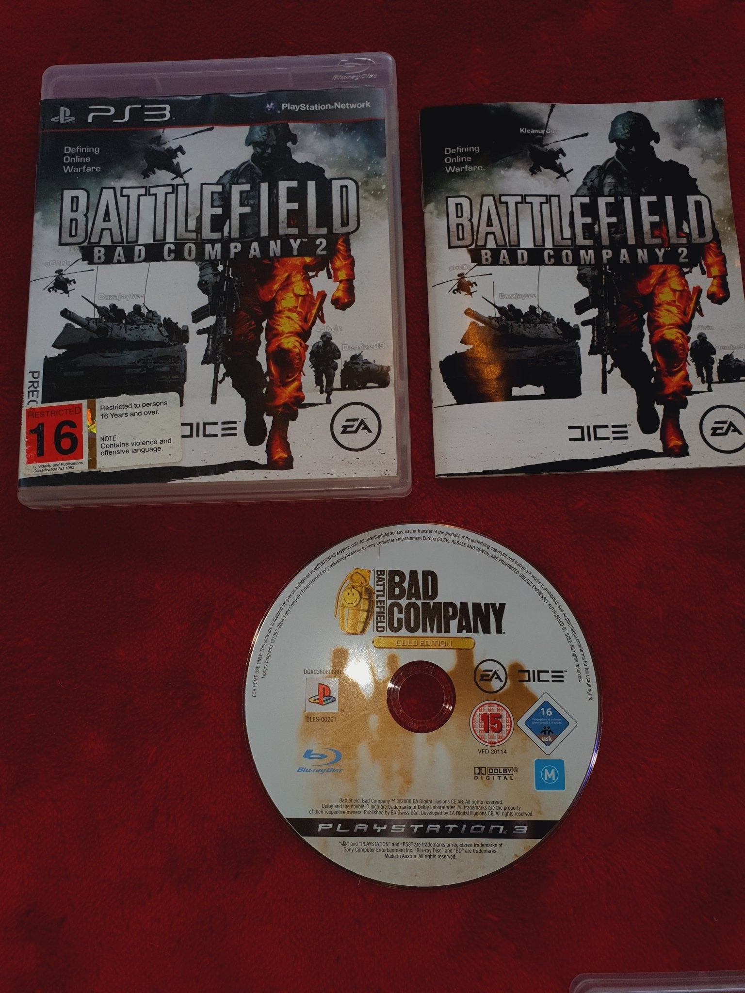 Battlefield: Bad Company Gold Edition - PS3 Game - PlayStation 3, Games, Shooter - Level Up Gaming NZ