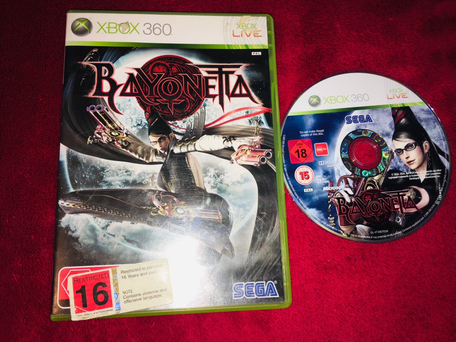 Bayonetta - 9/10! XBOX360 Game - Xbox 360, Games, Action and adventure - Level Up Gaming NZ