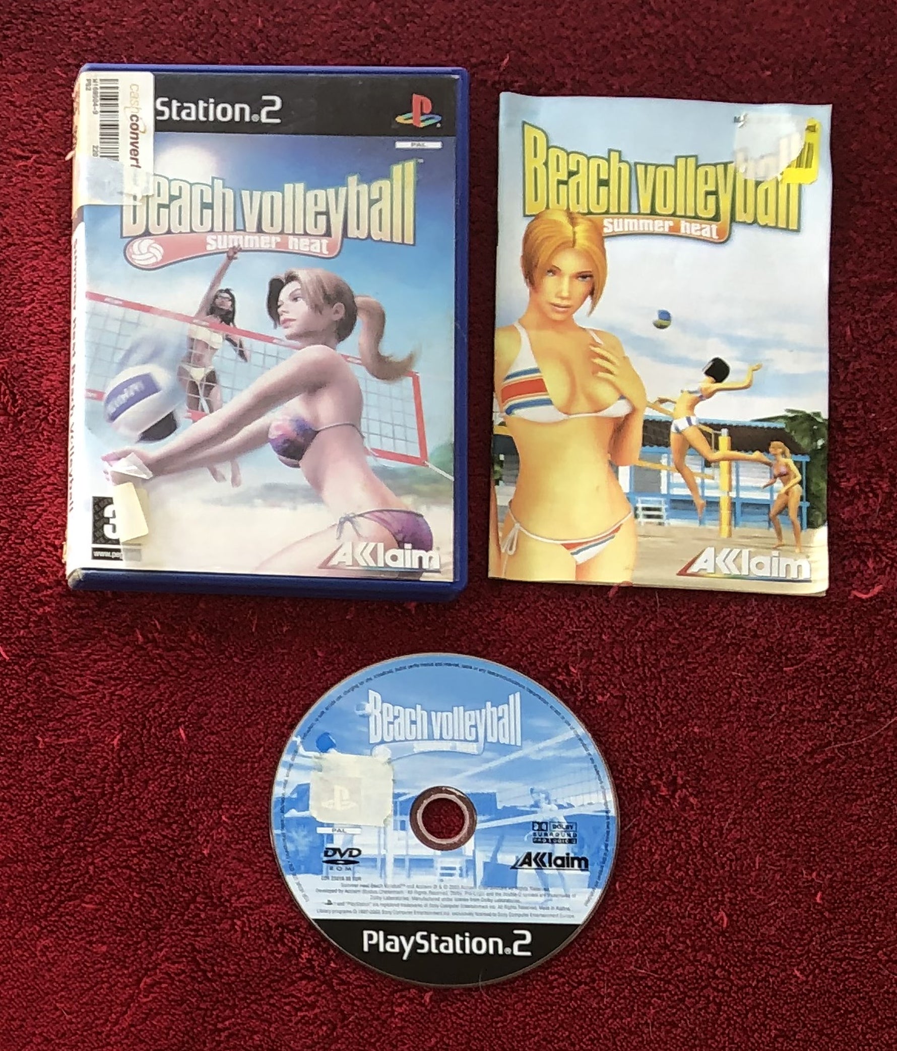 Summer Heat Beach Volleyball - PS2 Game