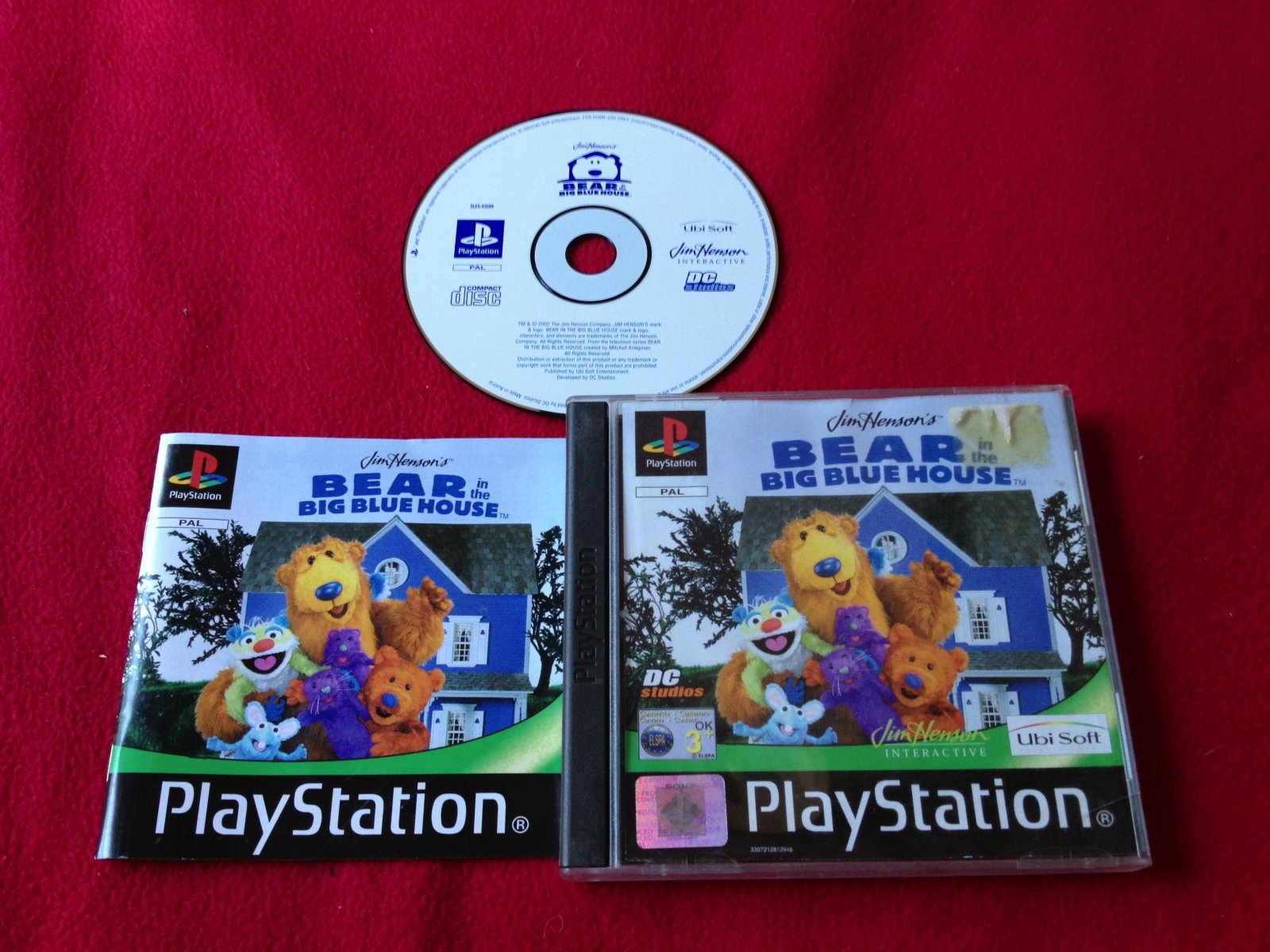 Bear in the Big Blue House - PS1 Game - PlayStation, Games, Children and family - Level Up Gaming NZ