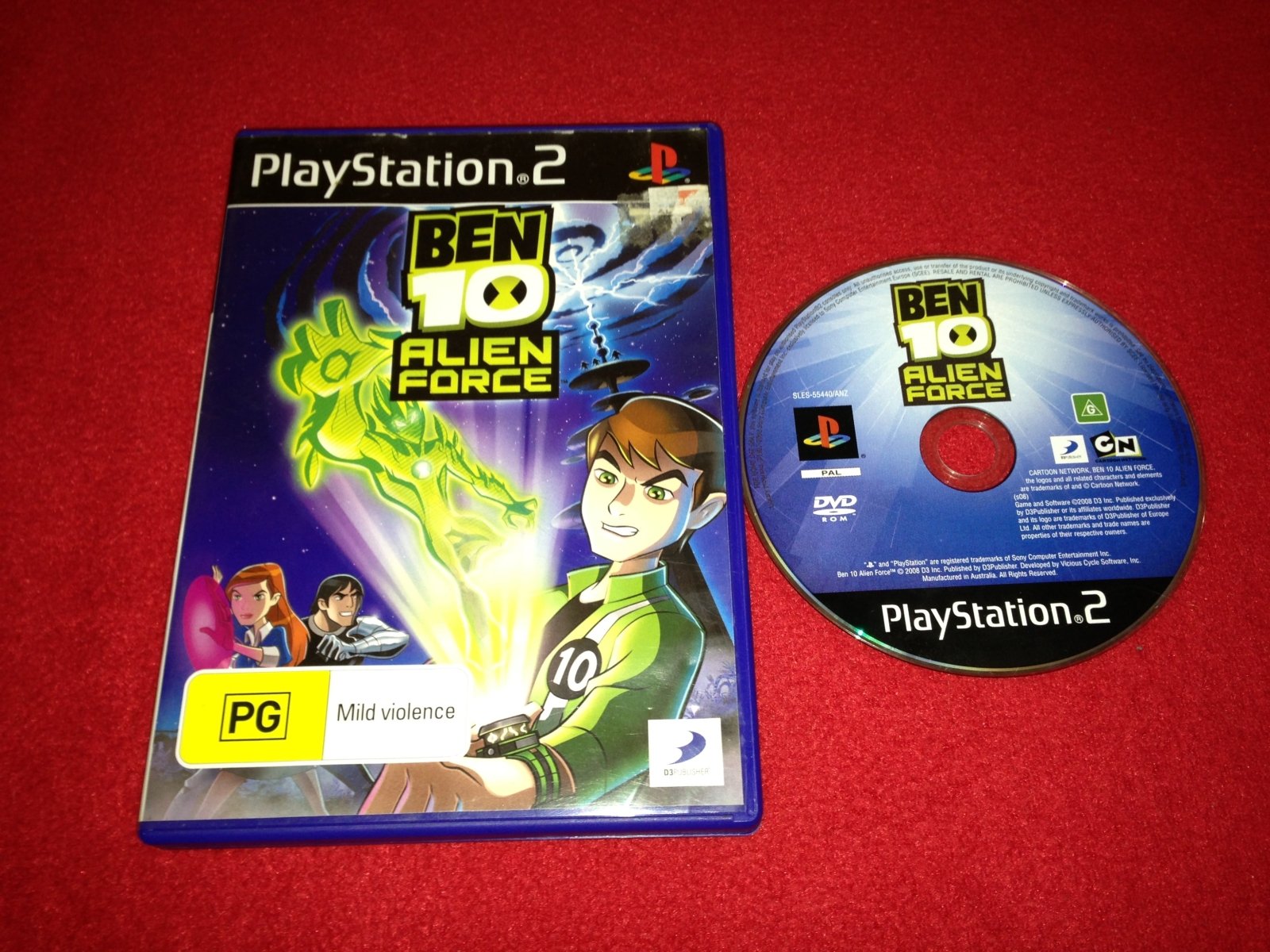 Ben 10: Alien Force - PS2 Game - PlayStation 2, Games, Action and adventure - Level Up Gaming NZ