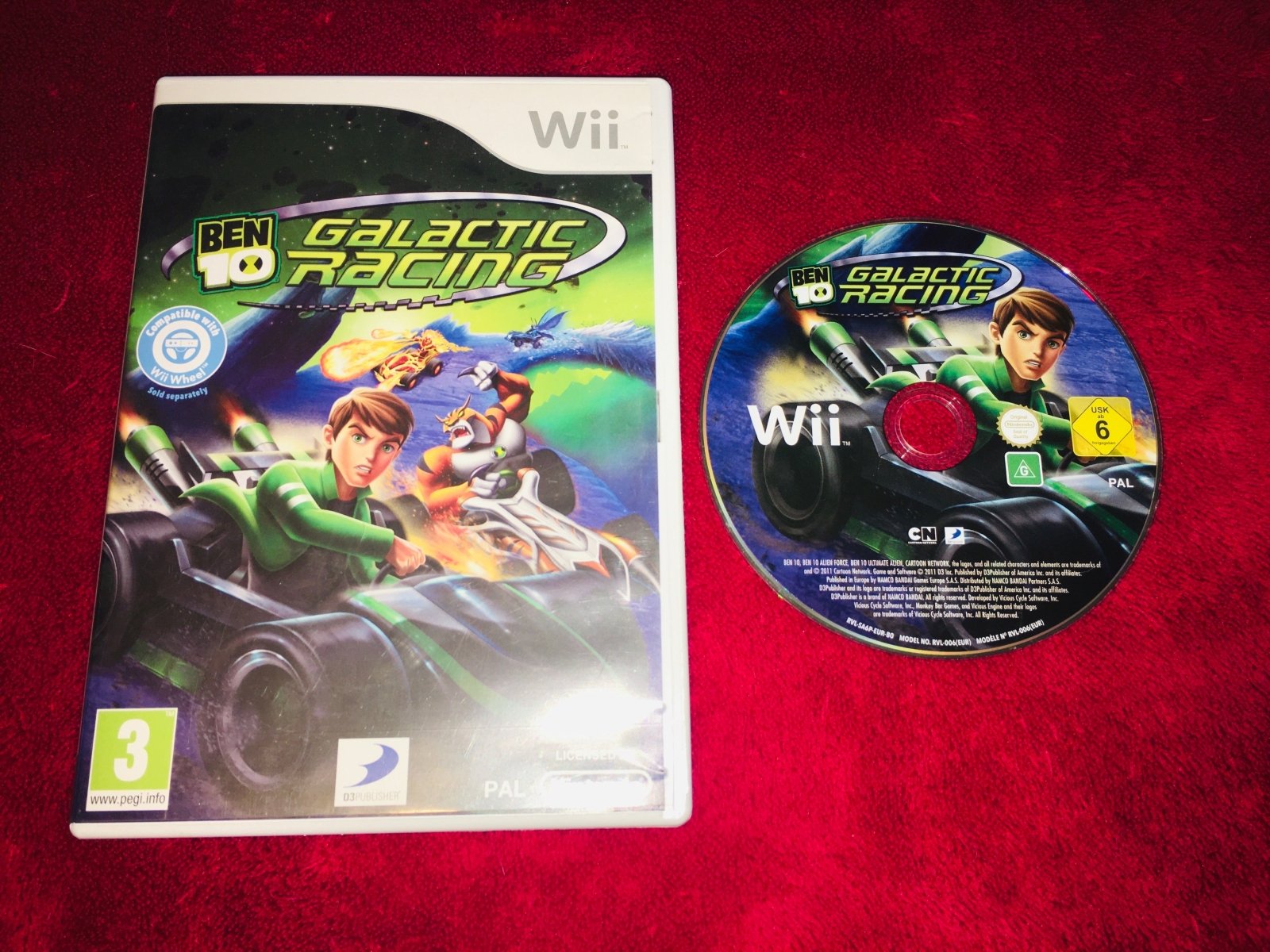 Ben 10: Galactic Racing - Wii Game - Wii Games - Level Up Gaming NZ