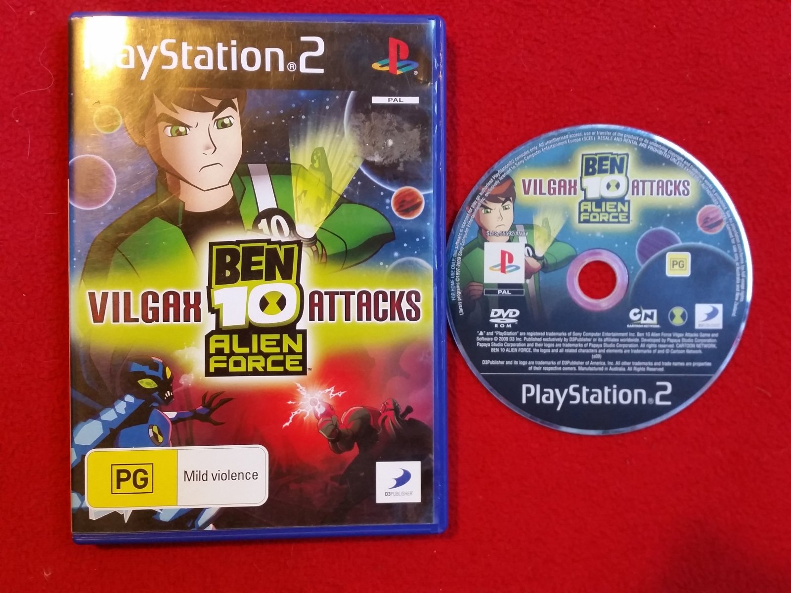 Ben 10 Alien Force: Vilgax Attacks - PS2 Game - PlayStation 2, Games, Action and adventure - Level Up Gaming NZ