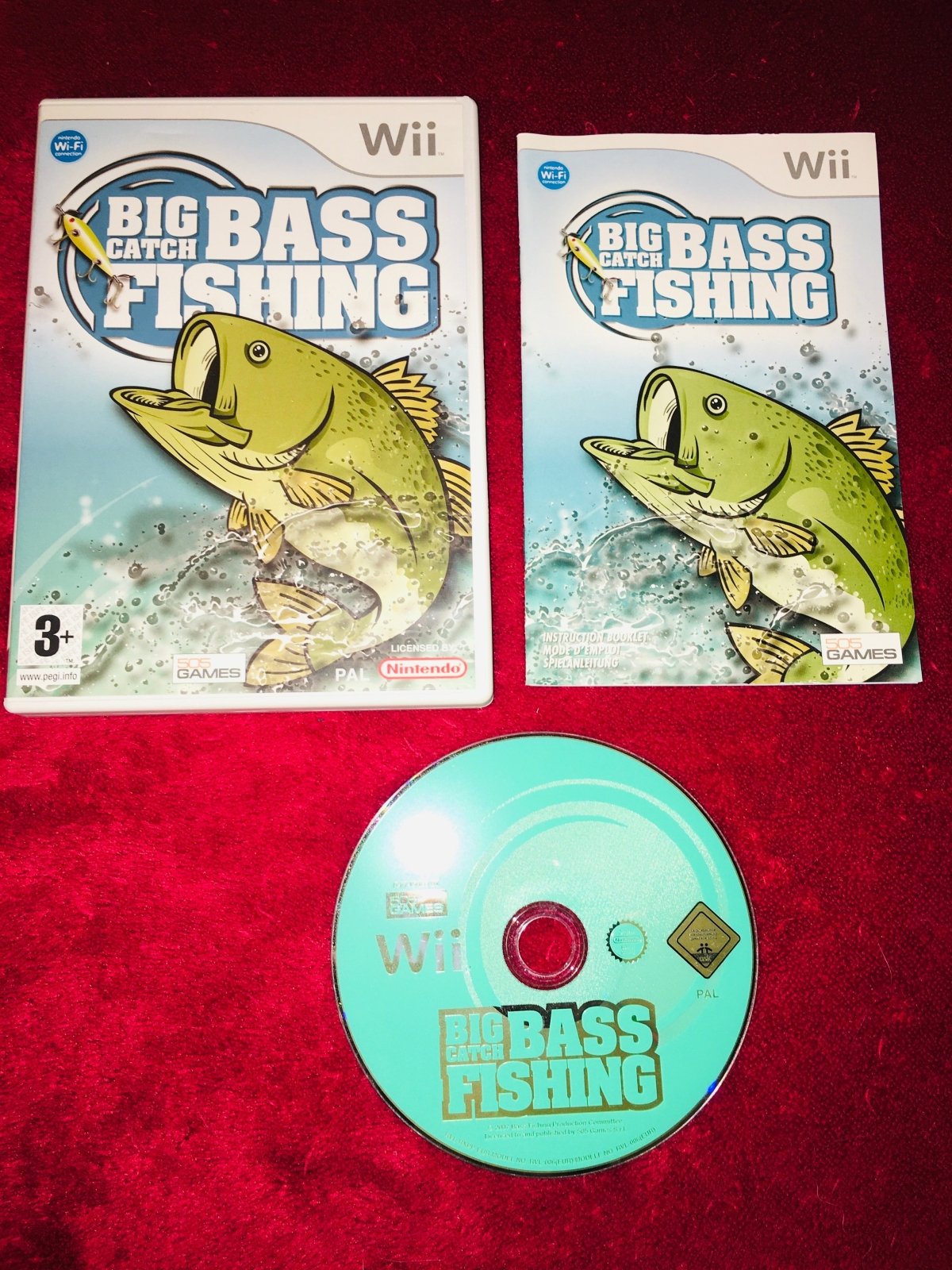 Big Catch Bass Fishing - 8.5/10! Wii Game - Wii Games - Level Up Gaming NZ