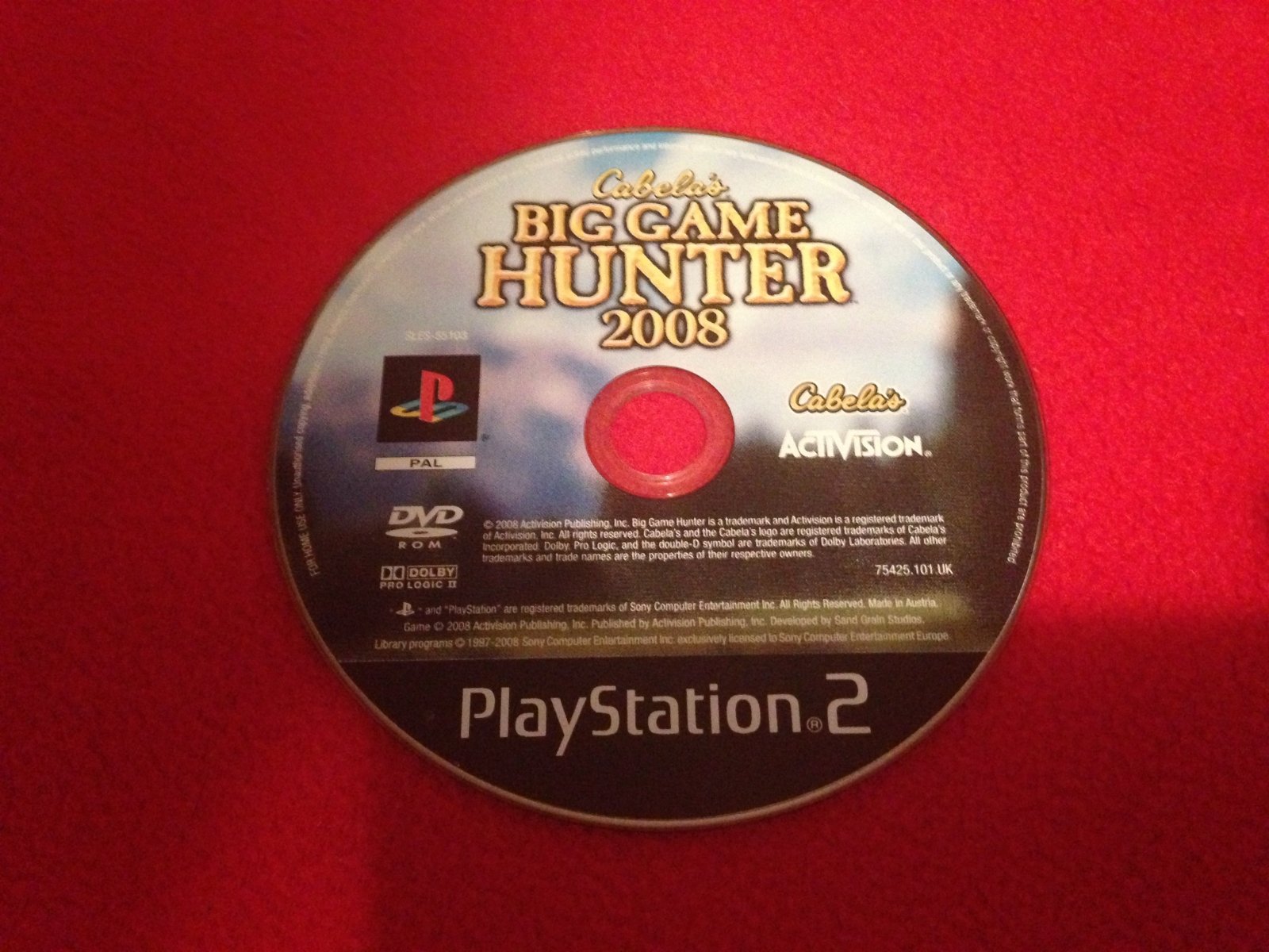 Cabela's Big Game Hunter 2008 - PS2 Game - PlayStation 2, Games, Sports - Level Up Gaming NZ