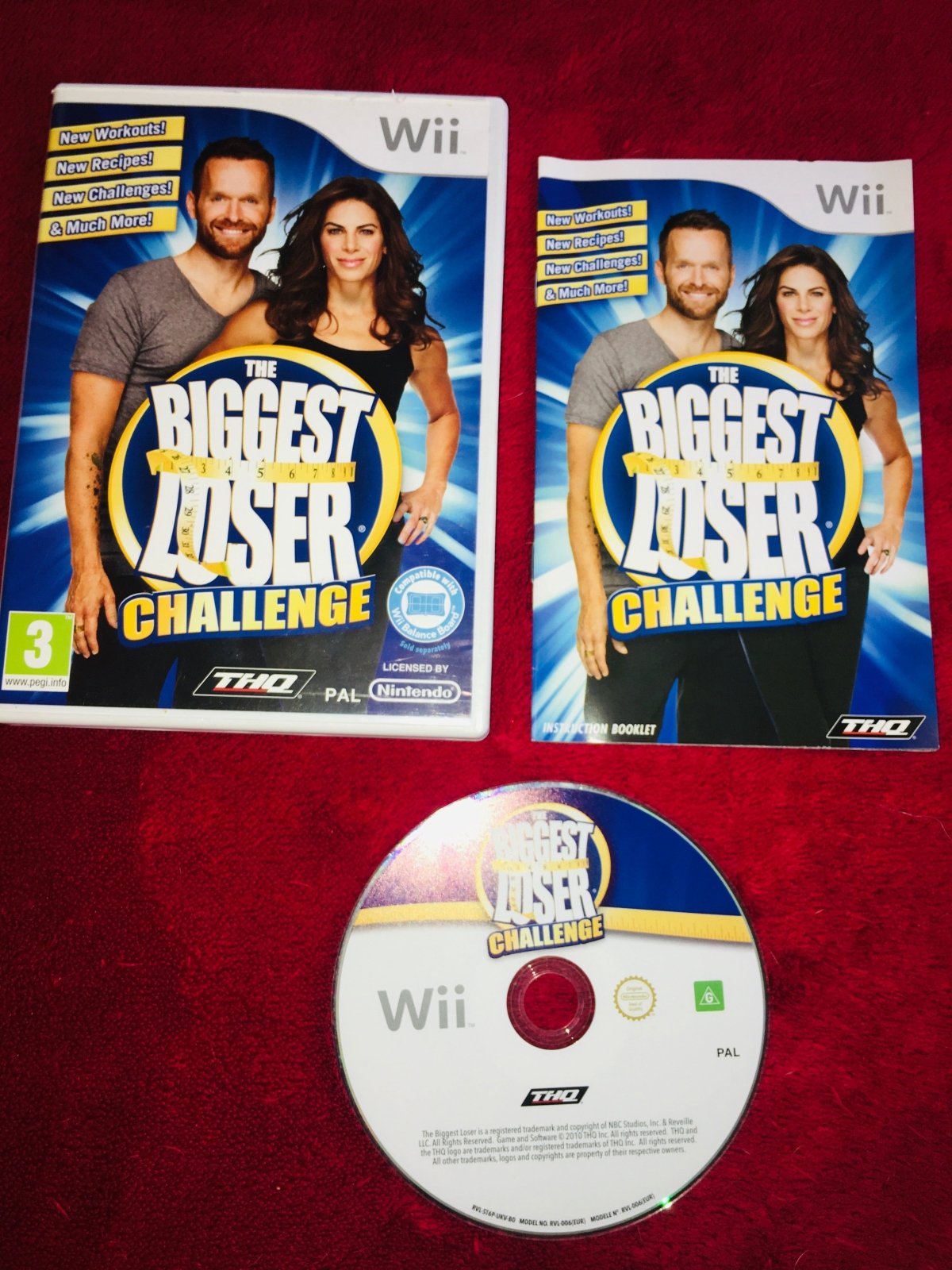 The Biggest Loser Challenge - Wii Game - Wii Games - Level Up Gaming NZ