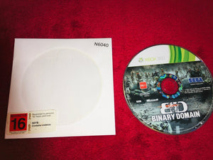 Binary Domain - XBOX360 Game