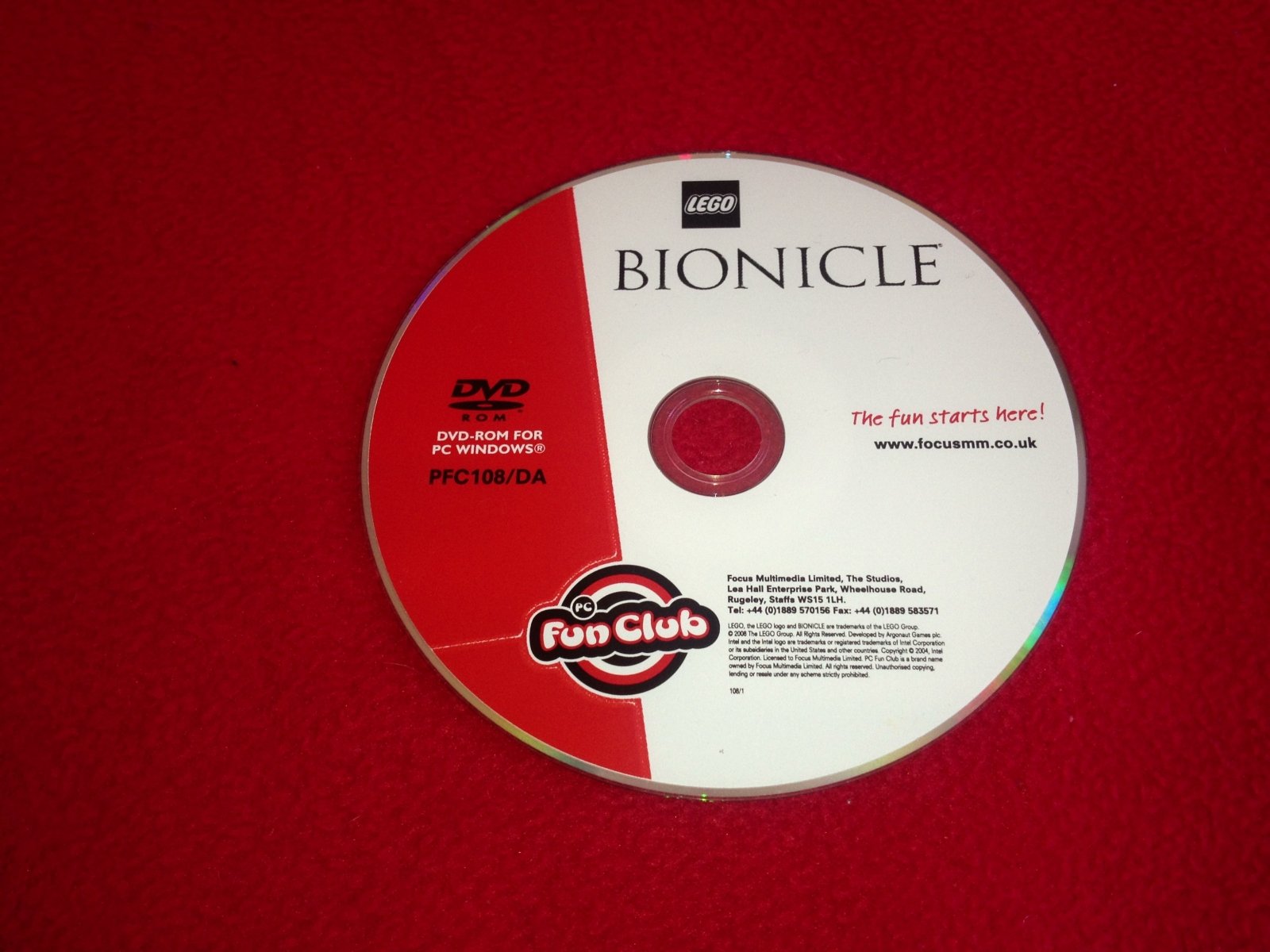 Lego Bionicle - PC Game - PC games, Action and adventure - Level Up Gaming NZ