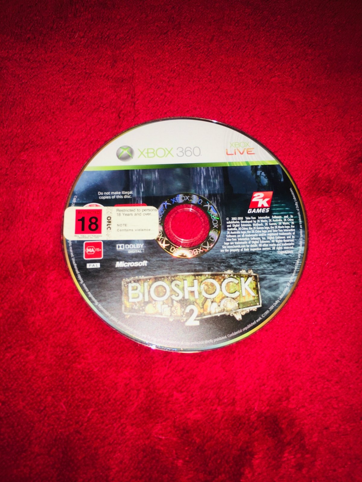 BioShock 2 - 8.5/10 XBOX360 Game - Xbox 360, Games, Shooter - Level Up Gaming NZ