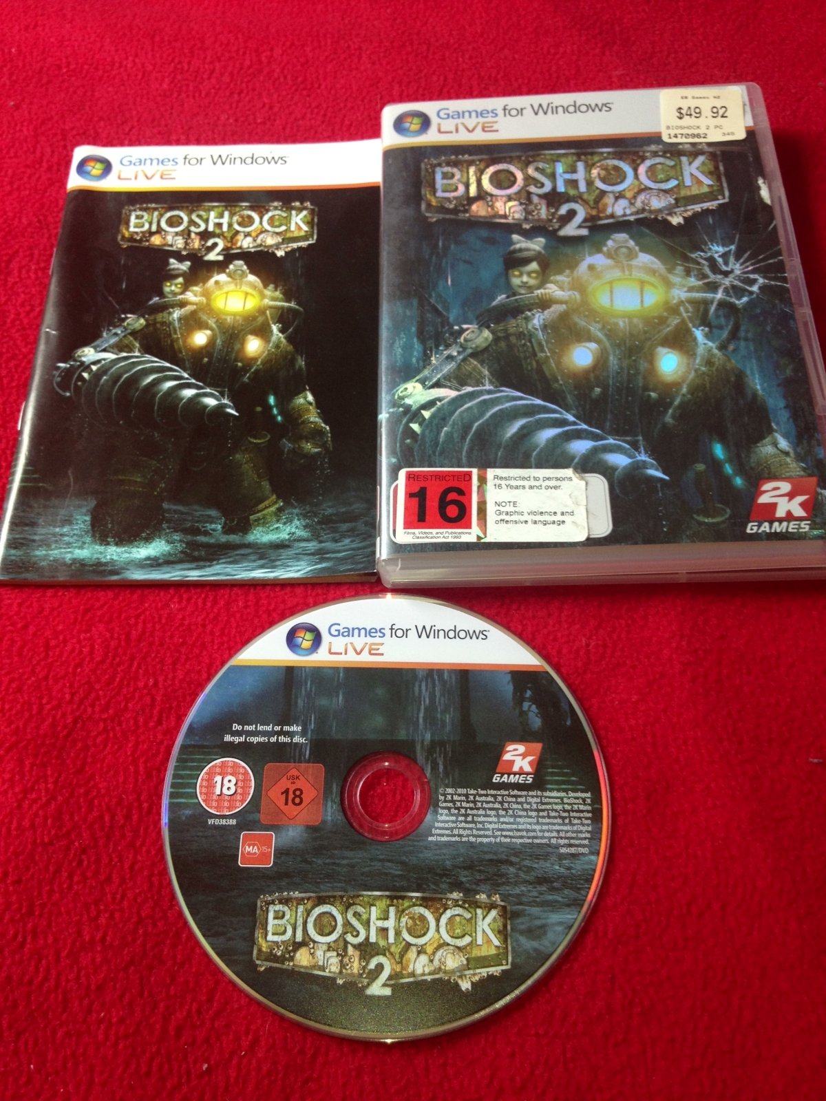 BioShock 2 - 8.5/10! PC Game - PC games, Shooter - Level Up Gaming NZ