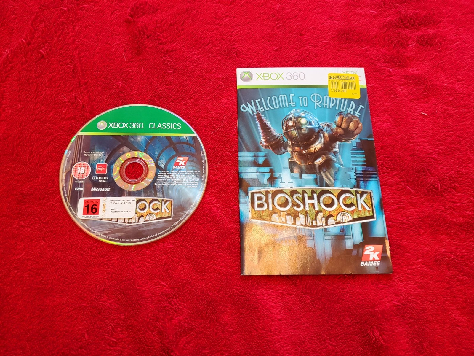 BioShock - XBOX360 Game - Xbox 360, Games, Shooter - Level Up Gaming NZ