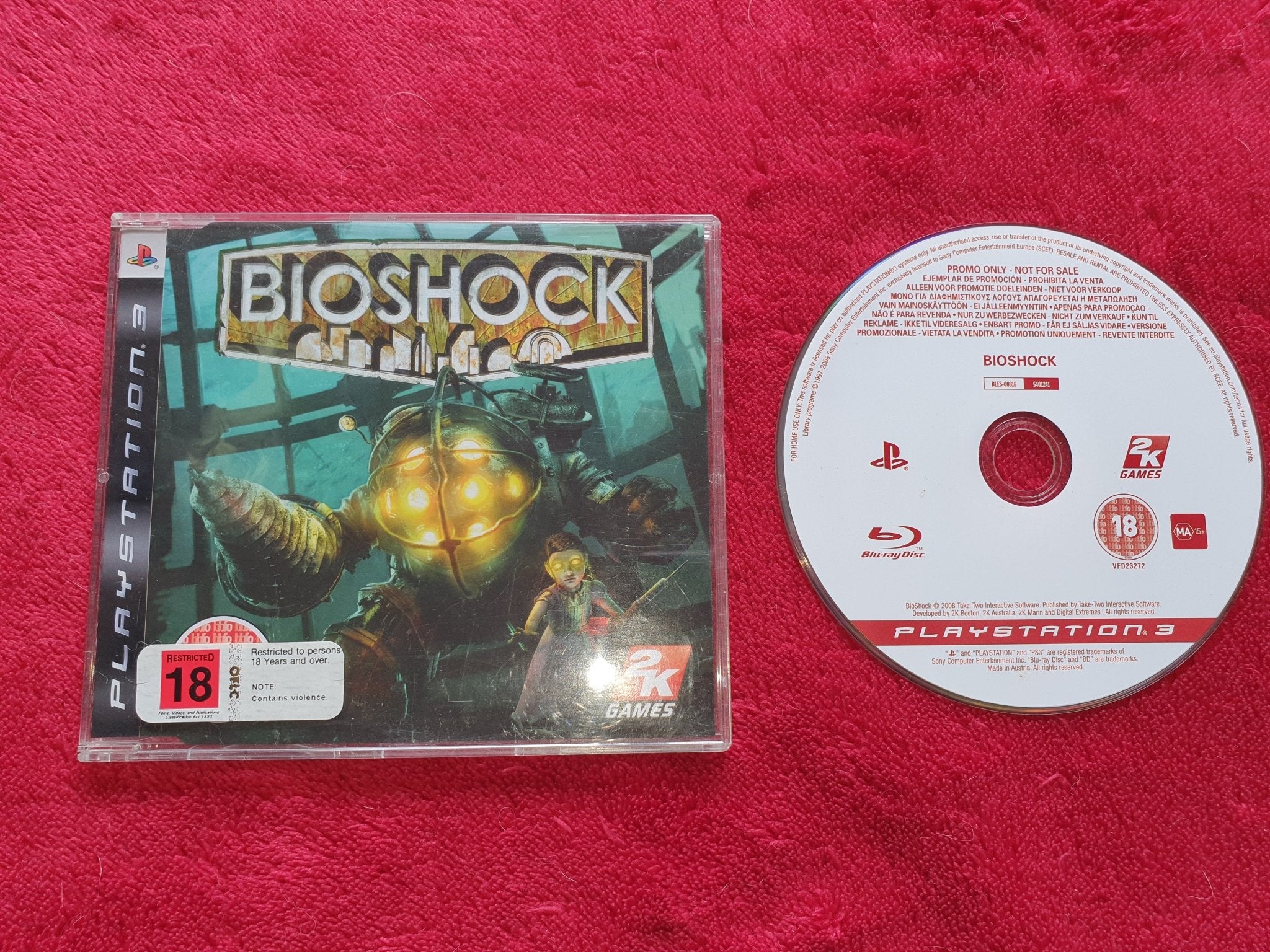BioShock - 9/10! PS3 Game - PlayStation 3, Games, Shooter - Level Up Gaming NZ