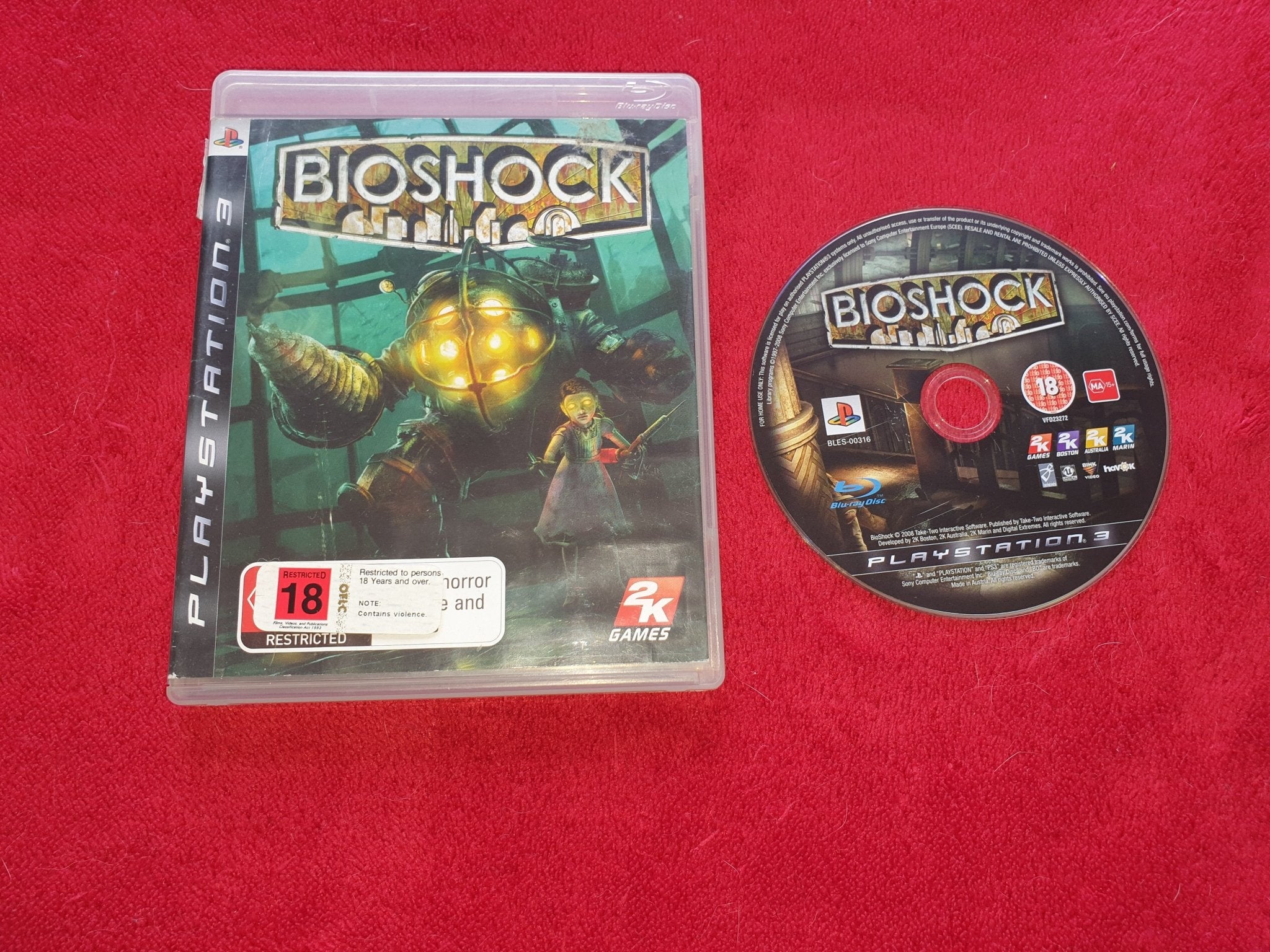 BioShock - 9/10! PS3 Game - PlayStation 3, Games, Shooter - Level Up Gaming NZ
