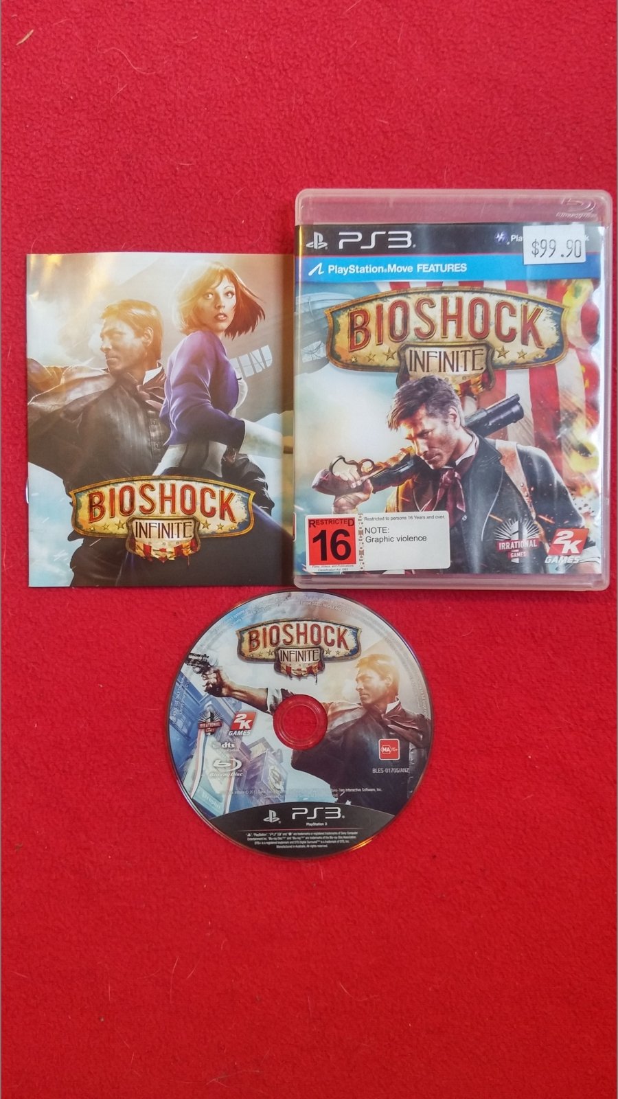 Bioshock Infinite - 9/10! PS3 Game - PlayStation 3, Games, Shooter - Level Up Gaming NZ