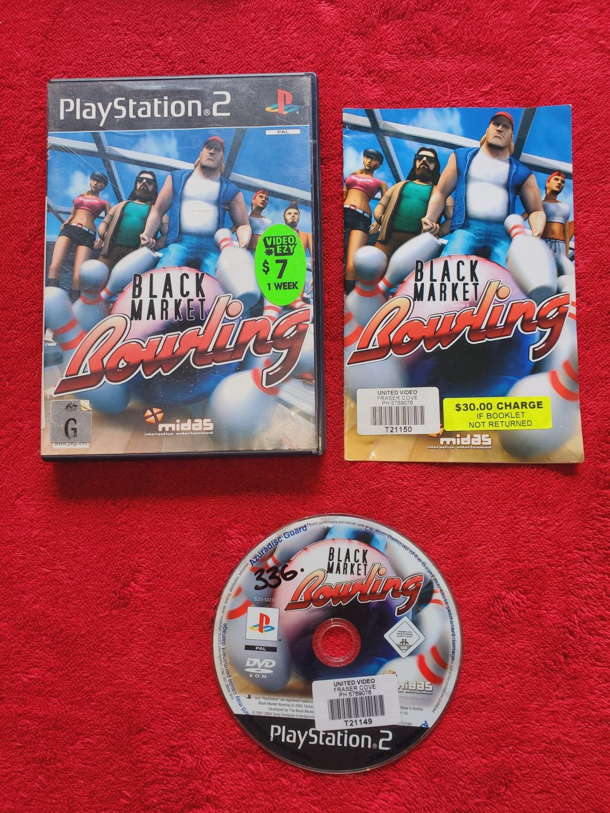 Black Market Bowling - PS2 Game - PlayStation 2, Games, Sports - Level Up Gaming NZ