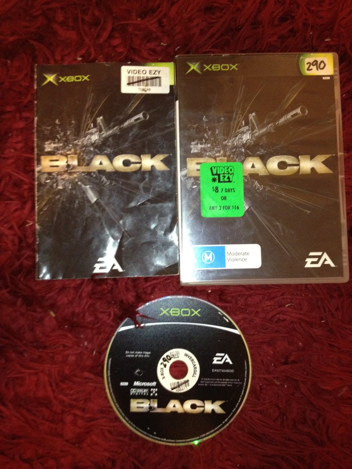 Black - XBOX Game - Xbox, Games, Shooter - Level Up Gaming NZ