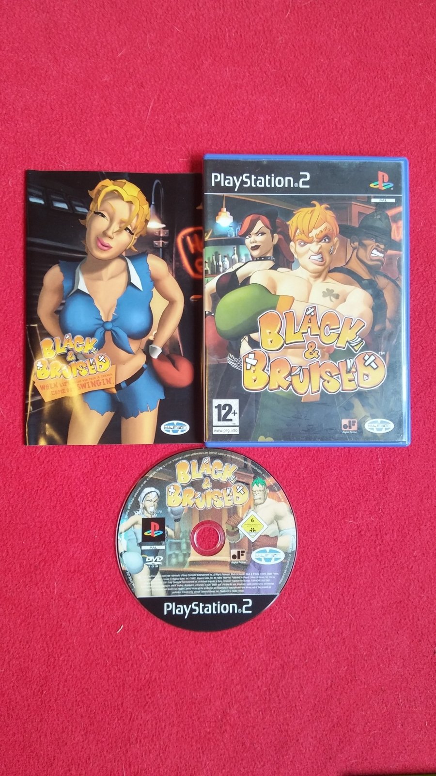 Black & Bruised - PS2 Game - PlayStation 2, Games, Fighting - Level Up Gaming NZ