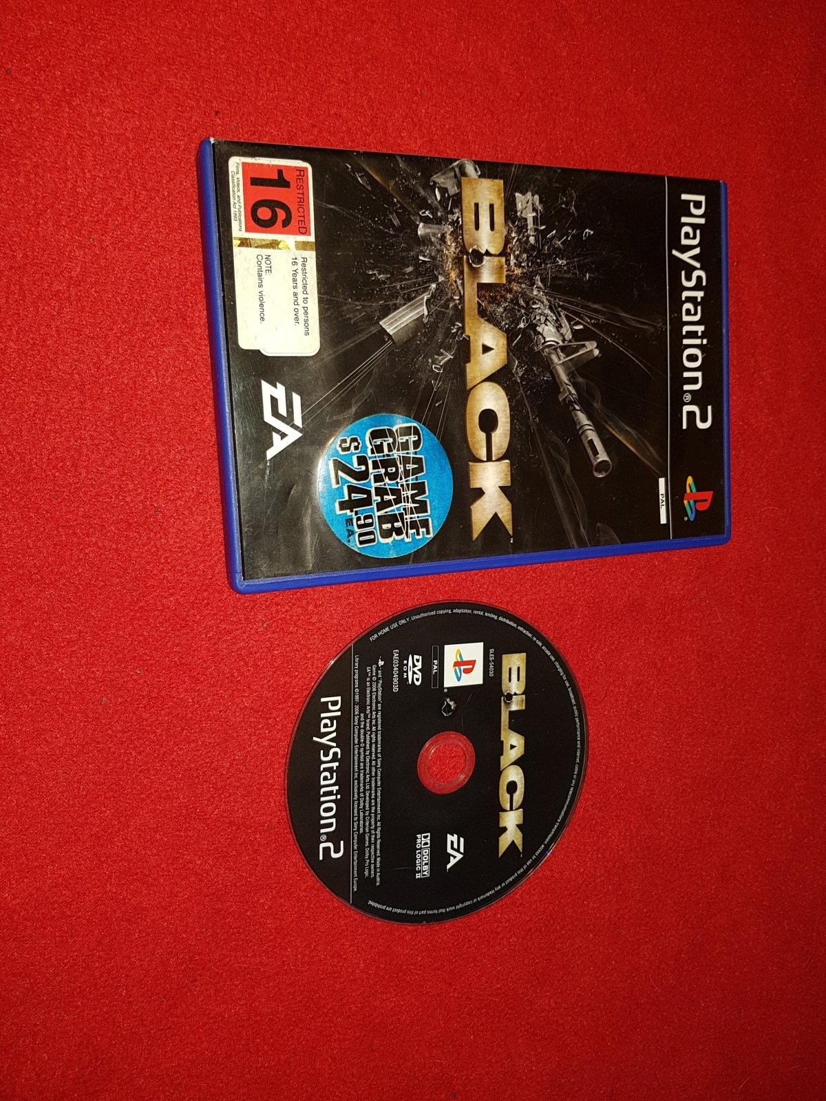 Black - PS2 Game - PlayStation 2, Games, Shooter - Level Up Gaming NZ