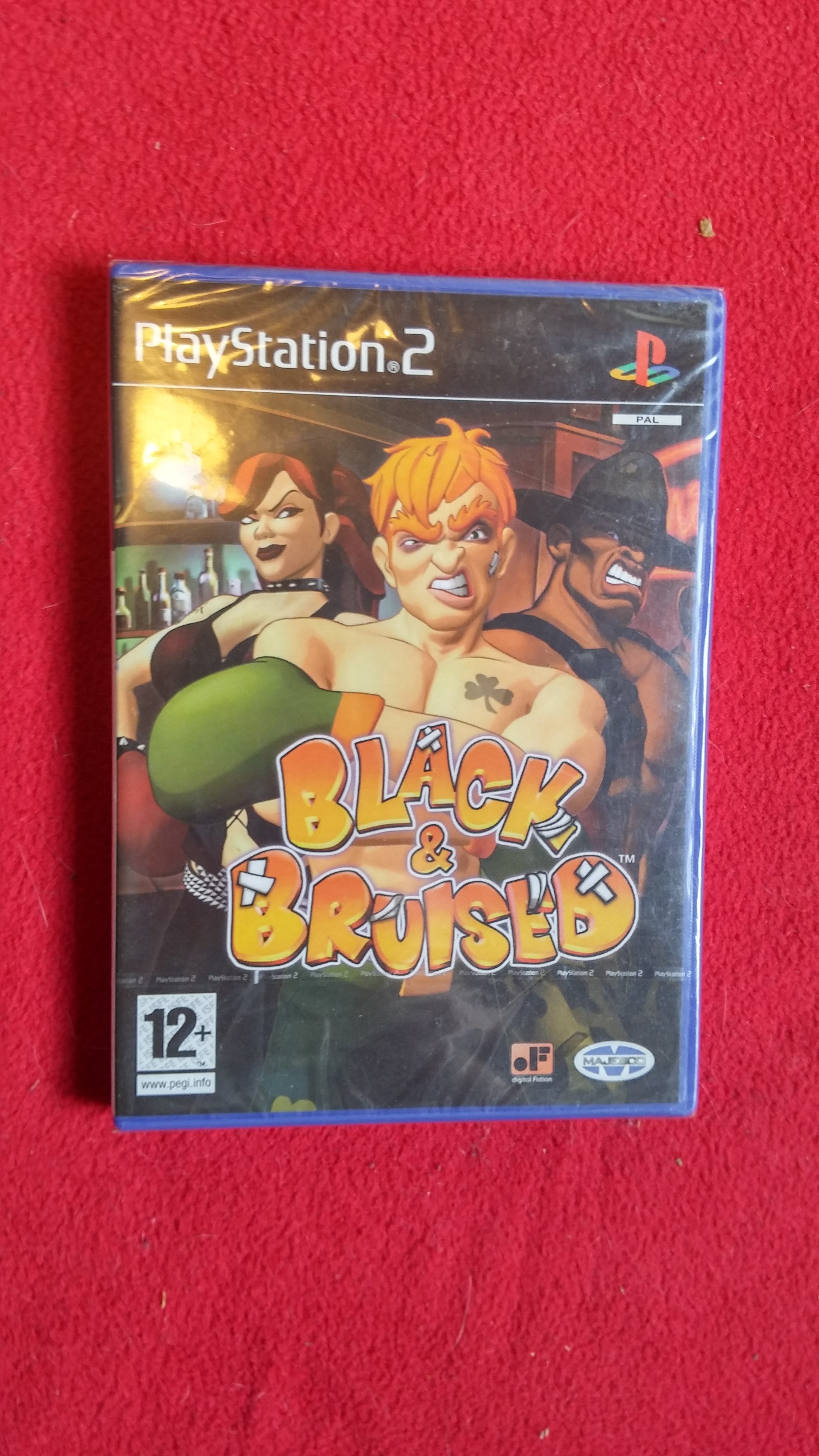 Black & Bruised - SEALED PS2 Game - PlayStation 2, Games, Fighting - Level Up Gaming NZ