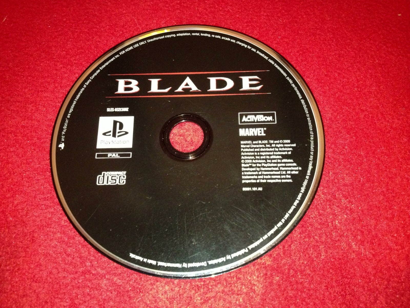 Blade - PS1 Game - PlayStation, Games, Action and adventure - Level Up Gaming NZ