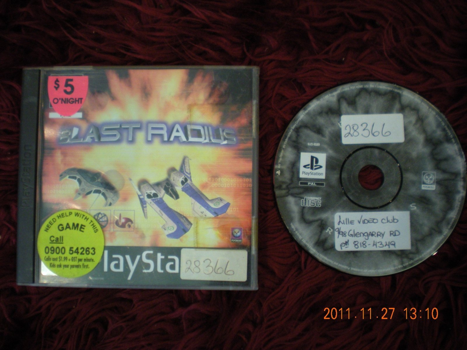 Blast Radius - PS1 Game - PlayStation, Games, Shooter - Level Up Gaming NZ