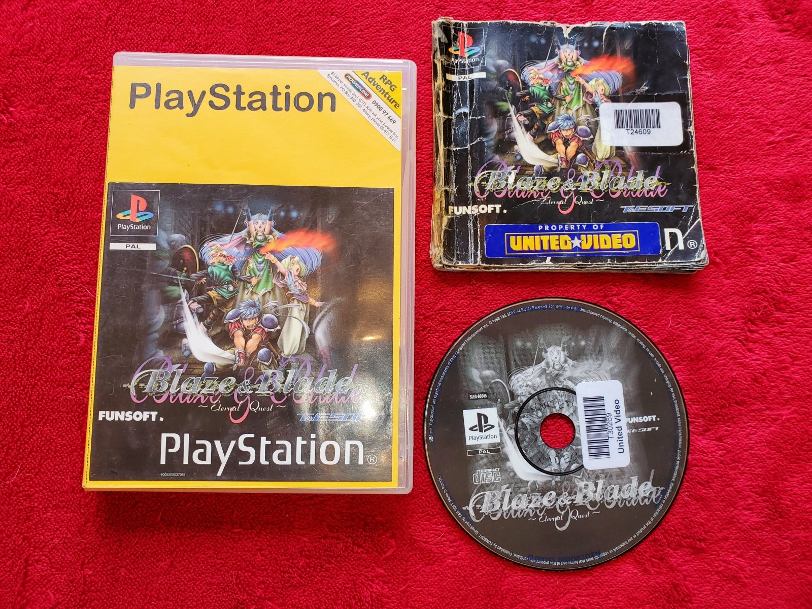 Blaze & Blade: The Eternal Quest - RARE PS1 Game - PlayStation, Games, Role playing - Level Up Gaming NZ
