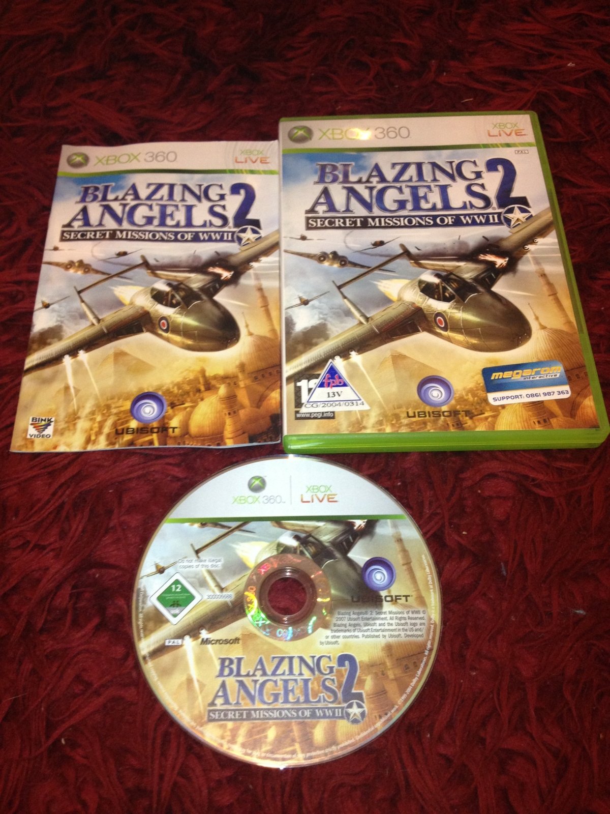 Blazing Angels 2: Secret Missions of WWII - XBOX360 Game - Xbox 360, Games, Simulation - Level Up Gaming NZ