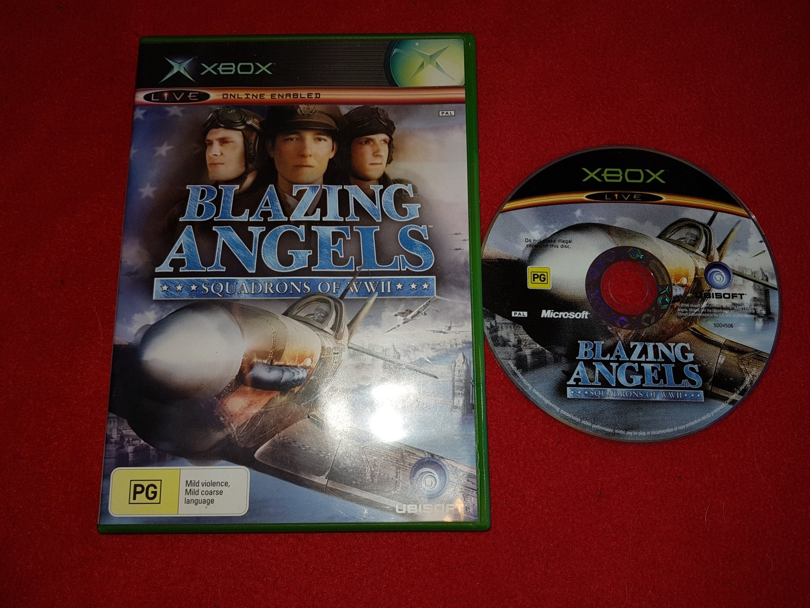 Blazing Angels: Squadrons of WWII - RARE XBOX Game - Xbox, Games, Shooter - Level Up Gaming NZ