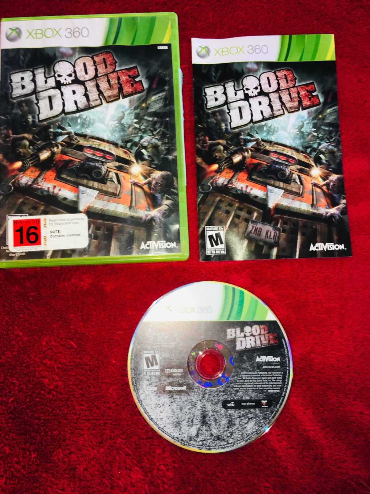 Blood Drive - NTSC XBOX360 Game - Xbox 360, Games, Driving and racing - Level Up Gaming NZ