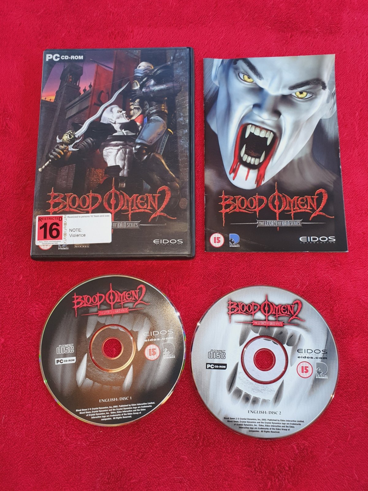 Legacy of Kain: Blood Omen 2 - RARE PC Game - PC games, Action and adventure - Level Up Gaming NZ
