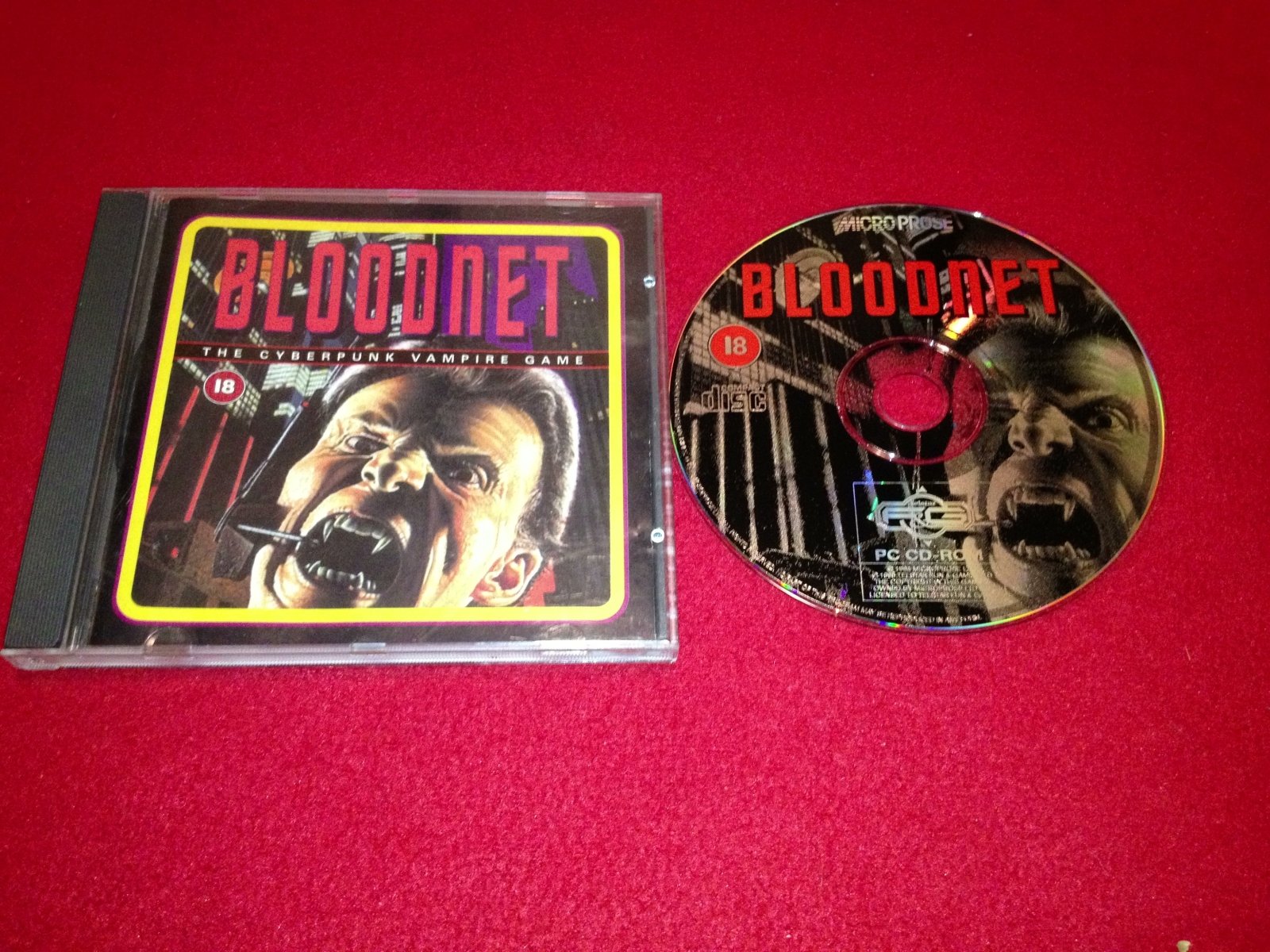 BloodNet: The Cyberpunk Vampire Game * RARE '93 - PC games, Action and adventure - Level Up Gaming NZ