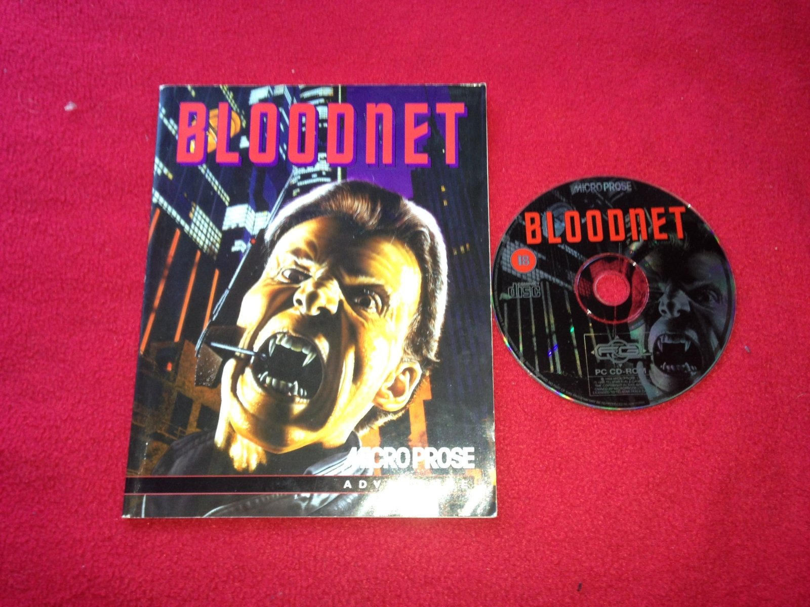 BloodNet: The Cyberpunk Vampire Game * RARE '93 - PC games, Role playing - Level Up Gaming NZ