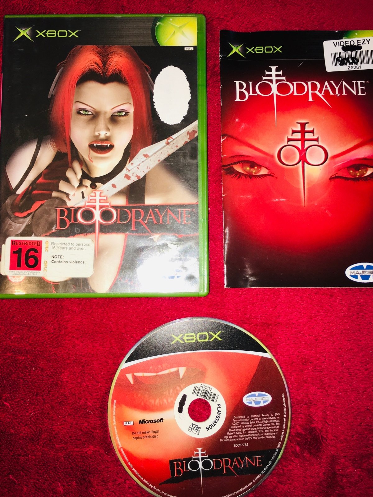 BloodRayne - XBOX Game - Xbox, Games, Action and adventure - Level Up Gaming NZ